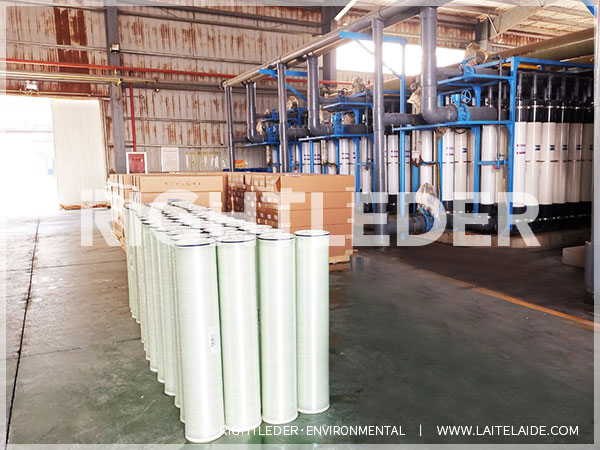 山西地區(qū)制藥廠抗生素提純項目納濾膜組件已安裝完畢