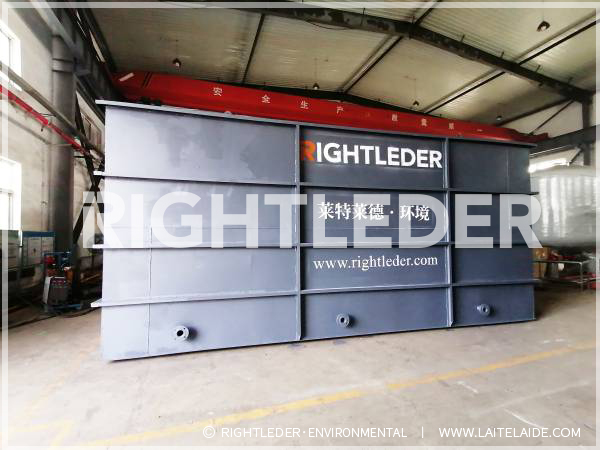 合肥地區農村飲用水工程項目浸沒式超濾設備裝備完畢準備發車